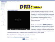 Tablet Screenshot of drrsystemas.com